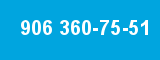 906 360-75-51 906 360-75-51